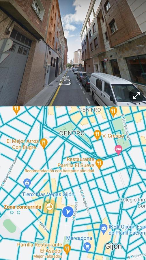 Apartamento De 2 Habitaciones A Un Paso De Begona Gijón Eksteriør billede